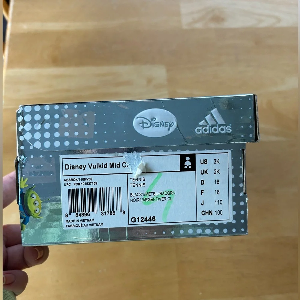 Adidas Infant Disney Pixar Buzz Lightyear Toy Story High Top Sneakers - Picture 11 of 14